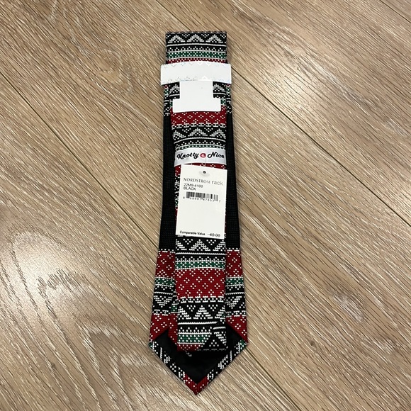 Knotty & Nice “Bite Me” Gingerbread Man Tie - Picture 3 of 4